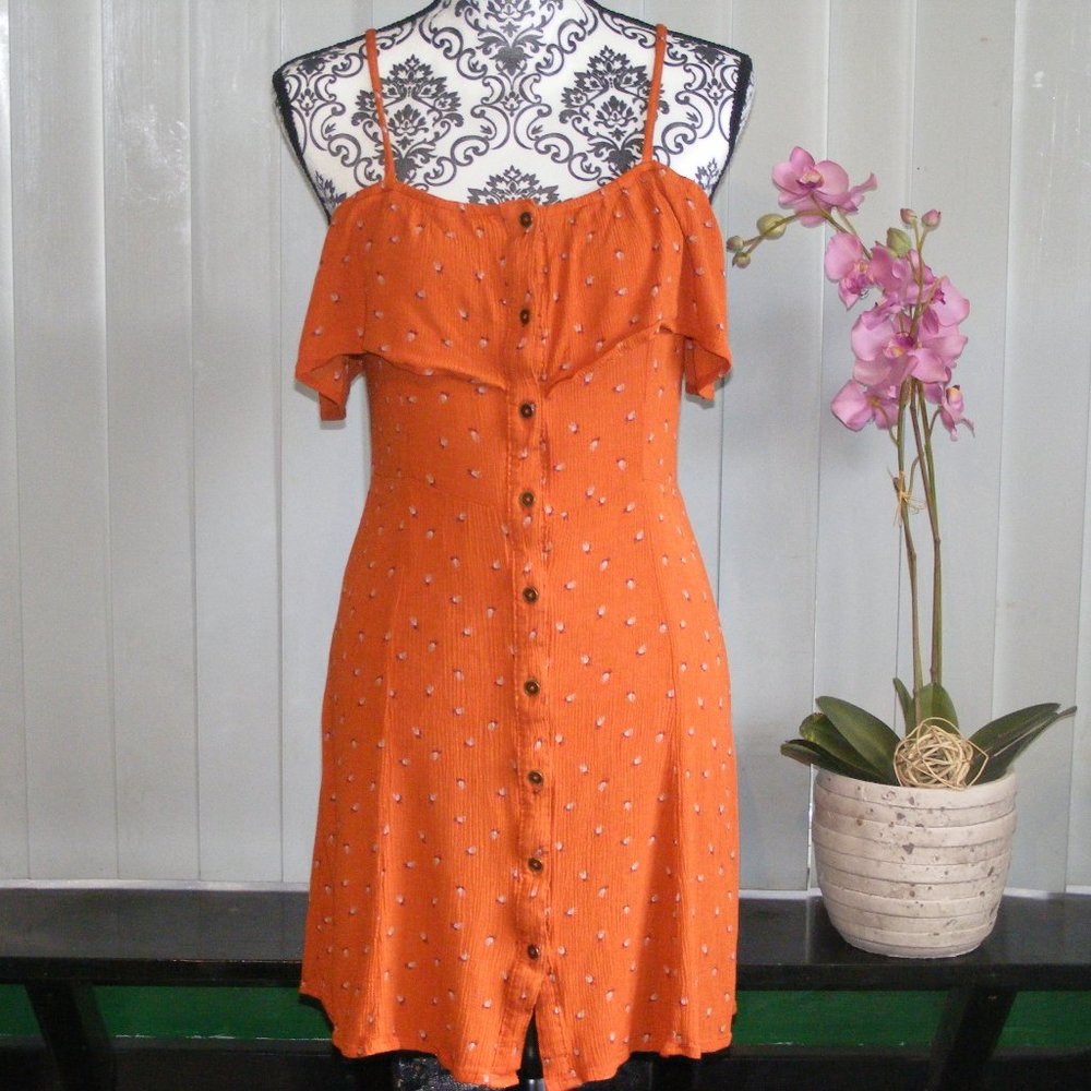 Dark Orange Sundress